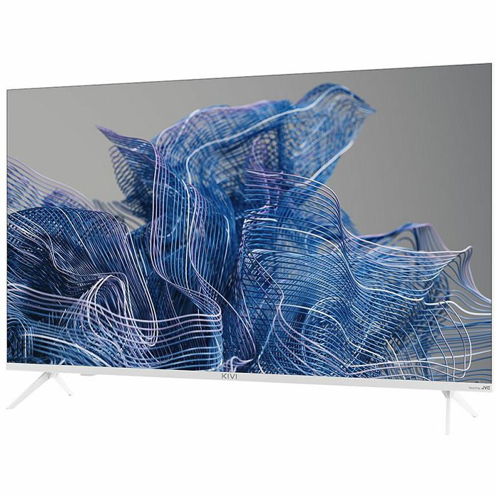 55, UHD, Android TV 11, White, 3840x2160, 60 Hz, Sound by JVC, 2x12W, 83 kWh/1000h , BT5.1, HDMI ports 4, 24 months