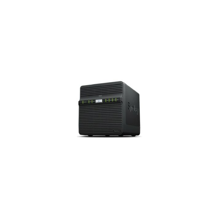 Synology DS423 DiskStation 4-bay NAS server, 2.5"/3.5" HDD/SSD podrška, Hot Swappable HDD, Wake on LAN/WAN, 2GB, 2×G-LAN, 2×USB3.2 Gen 1