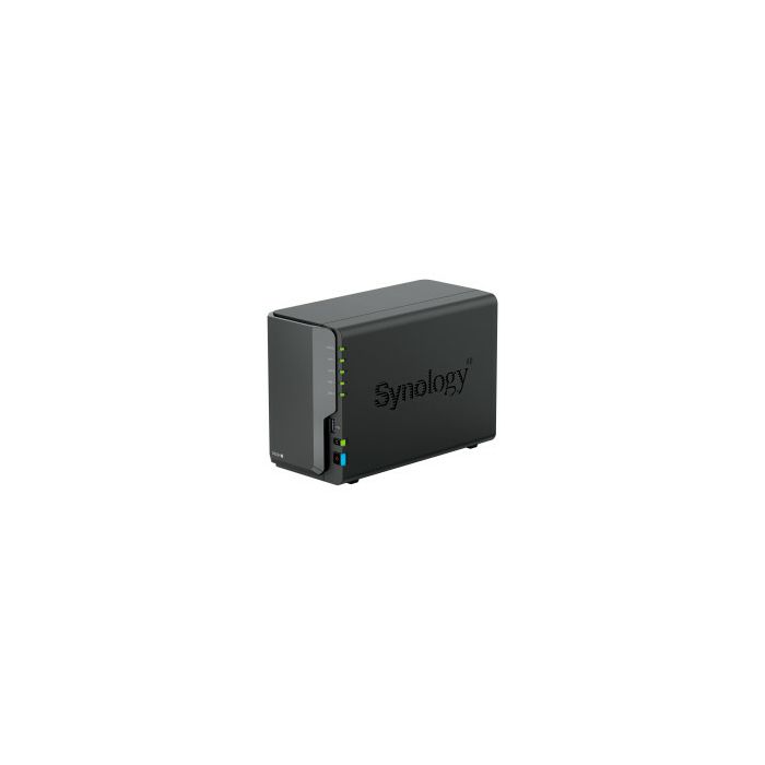 Synology DS224+ DiskStation 2-bay All-in-1 NAS server, 2.5"/3.5" HDD/SSD podrška, Hot Swappable HDD, Wake on LAN/WAN, 2GB, 2×1GbE