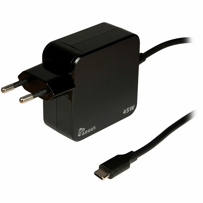 Inter-Tech Power Adapter, Type C, 45W (5V, 9V, 12V, 15V, 20V)