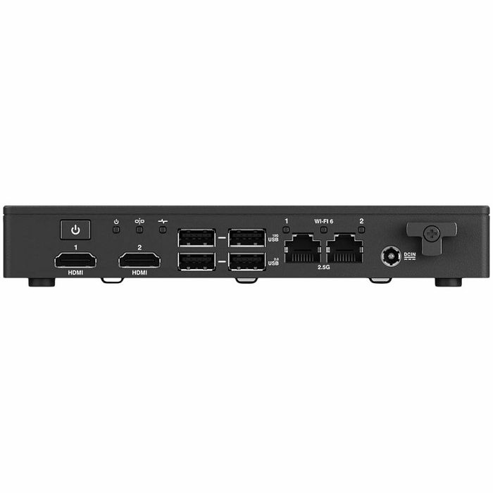 ASUS NUC Rugged/BNUC13BRKP200B02I/Intel N50/Intel UHD Graphics/6xUSB/M.2 22x80 NVMe; M.2 30x42 SATA SSD,PCI x1,USB3.2 Gen2/2,5Gbe Dual LAN/2xHDMI/64G eMMC/no RAM/AX210/no OS/EU Cord/Kit(L6)/EAN:471138