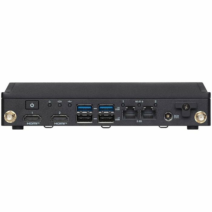 ASUS NUC Rugged/BNUC13BRFA400B00I/Intel Atom X7425E/Intel UHD Graphics/6xUSB/M.2 22x80 NVMe; M.2 30x42 SATA SSD,PCI x1,USB3.2 Gen2/2,5Gbe Dual LAN/2xHDMI/64G eMMC/no RAM/no WiFi/SIM card slot/no OS/No