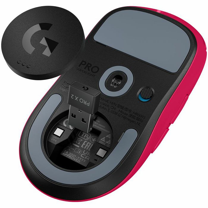 LOGITECH G PRO X SUPERLIGHT 2 LIGHTSPEED Gaming Mouse - MAGENTA