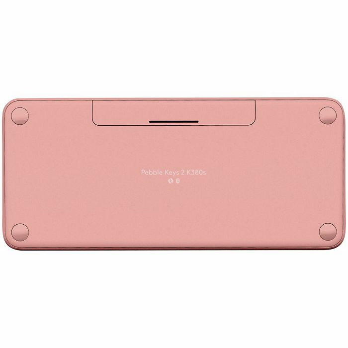LOGITECH K380S Multi-Device Bluetooth Keyboard - TONAL ROSE - US INTL