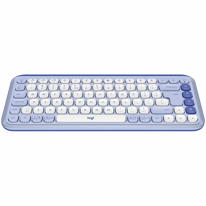 LOGITECH POP ICON KEYS - LILAC - US INTL - BT - INTNL-973