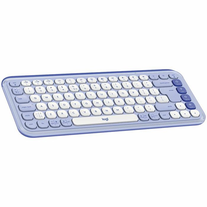 LOGITECH POP ICON KEYS - LILAC - US INTL - BT - INTNL-973