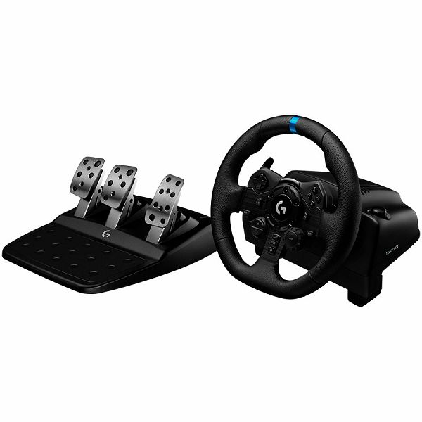 LOGITECH G923 Racing Wheel and Pedals for PS4 and PC - USB - PLUGC - EMEA - EU