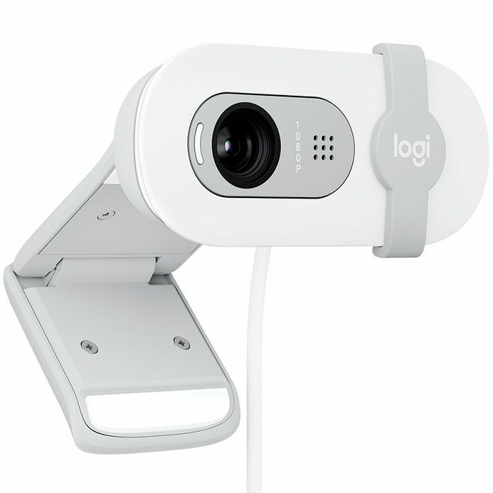 LOGITECH Brio 100 Full HD Webcam - OFF-WHITE - USB