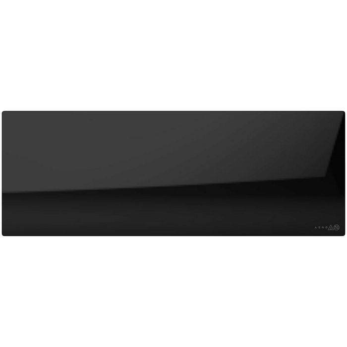 AENO Premium Eco Smart Heater, 700W, Tempered glass, Infrared+convection heating type, Led display Plug type: Europe (E/F type), BLACKManufacturer: AENO