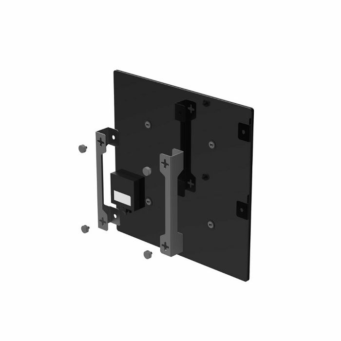 AENO Premium Eco Smart Quadro Wall Heater, 500W, 50x50 cm., Tempered glass, Infrared+convection heating type, LED display Plug type: Europe (E/F type), BLACK, , Made in Poland