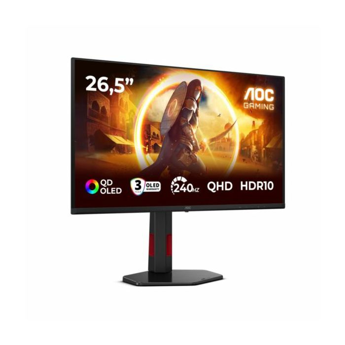 AOC LCD 27" QD-OLED, 240Hz, 16:9, DP
