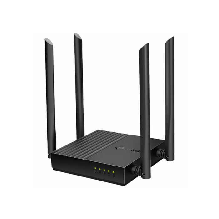 AC1200 Dual-Band Wi-Fi RouterSPEED: 400 Mbps at 2.4 GHz + 867 Mbps at 5 GHzSPEC: 4× Antennas, 1× Gigabit WAN Port + 4× Gigabit LAN PortsFEATURE: Tether App, WPA3, Access Point Mode, IPv6 Supported, IP