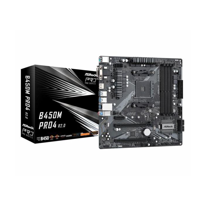 Asrock AMD AM4 B450M PRO4 R2.0