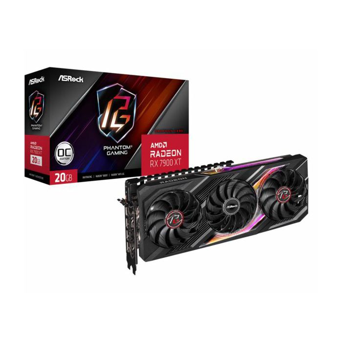 Asrock Radeon RX 7900 XT Phantom Gaming 20GB OC, 20GB GDDR6