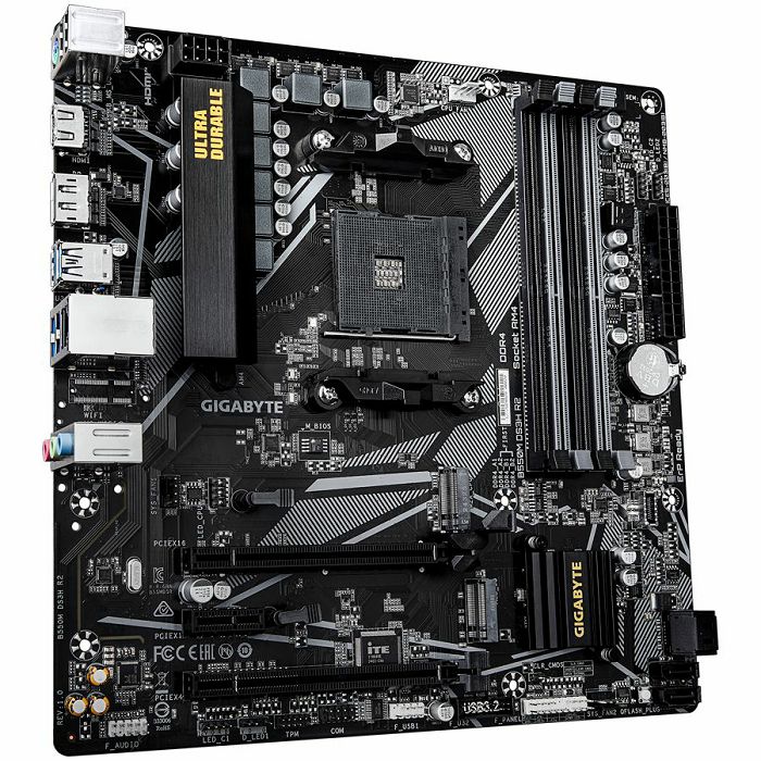 GIGABYTE B550M DS3H R2, AM4, 4x DDR4, mATX