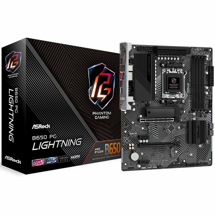 ASROCK B650 PG Lightning ATX AM5 DDR5