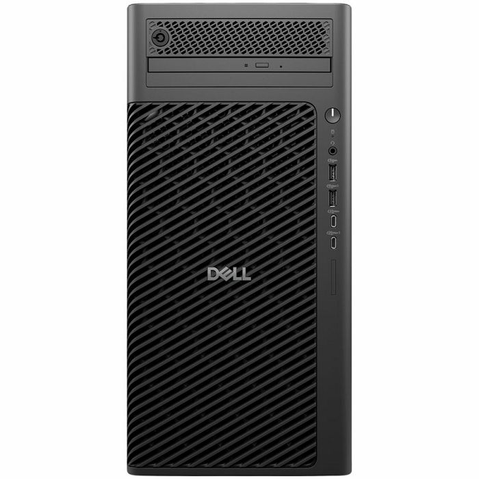 DELL PRO MAX T2 Tower, 500W, Intel Core Ultra 7 265, 32GB (2x16GB) DDR5 5600 MT/s, M.2 1TB SSD TLC PCIe g4, NVIDIA RTX A1000 8GB 4 mDP to DP adpt, 2xDP, 3xUSB-C,1xTB4, 6xUSB-A, RJ-45, SD CR, Mouse/Kb,