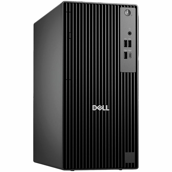 Dell Pro Tower QCT1250, 180W, Intel(R) Core(TM) Ultra 5 235 (R) (13 TOPS NPU, 14 cores, up to 5.0GHz), 1x16GB 5600MT/s DDR5, M.2 512GB PCIe, Intel Integrated, DVDRW, Speaker, DP, HDMI, USB-C, 7xUSB-A,