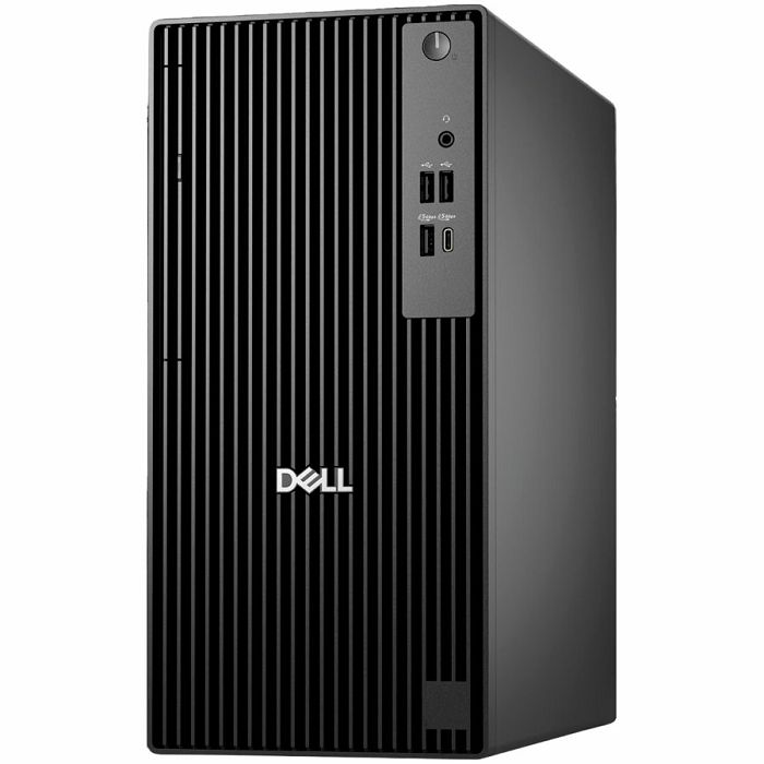 Dell Pro Tower QCT1250, 180W, Intel Core Ultra 5 235 (13 TOPS, 14 Cores up to 5.0 GHz), 16GB (1x16 GB) 5600MT/s DDR5, M.2 512GB PCIe, Intel Integrated, DVDRW, Speaker, DP, HDMI, USB-C, 7xUSB-A, RJ-45,