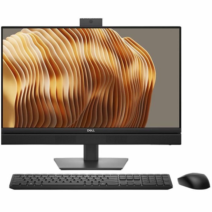 Dell Pro 24 AIO QC24250, 65W, FHD(1920x1080) Touch, Camera, Intel Core Ultra 7 265(20Cores, up to 5.3GHz), 16GB(1x16)5600 MT/s,512GB SSD,Integrated Graphics,Wi-Fi 6E AX211&BT, Kb, no Mouse,Black, Win1