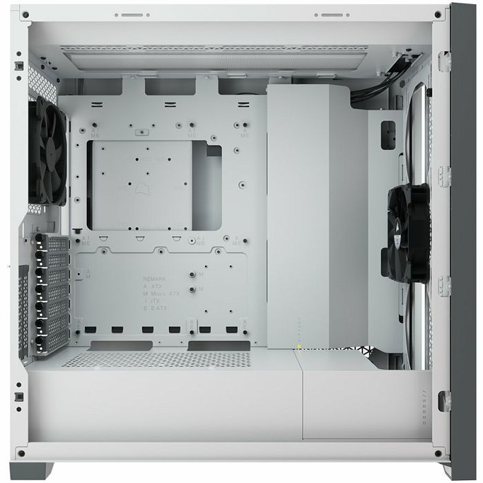 CORSAIR 5000D AIRFLOW Tempered Glass Mid-Tower ATX Case — White
