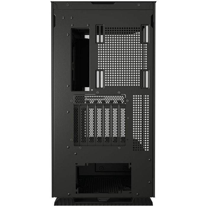 COUGAR | FV270 Black | PC Case | Mid tower / Tempered, Curved Glass Perimeter / Quick Detachable Air Filters / Up to 9 Fans (1x120mm RGB Preinstalled) / Black