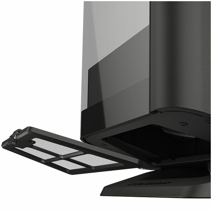 COUGAR | FV270 Black | PC Case | Mid tower / Tempered, Curved Glass Perimeter / Quick Detachable Air Filters / Up to 9 Fans (1x120mm RGB Preinstalled) / Black