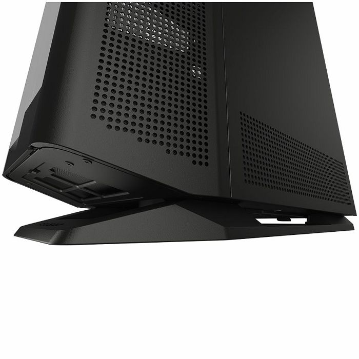 COUGAR | FV270 Black | PC Case | Mid tower / Tempered, Curved Glass Perimeter / Quick Detachable Air Filters / Up to 9 Fans (1x120mm RGB Preinstalled) / Black