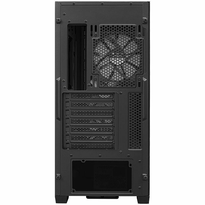 COUGAR | Uniface RGB Black | PC Case | Mid Tower / Mesh Front Panel / 4 x 120mm ARGB Fans / TG Left Panel / Black