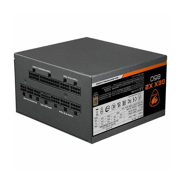 Cougar | GEXX2 1000 (Fully Modular) | PSU 80plus Gold | 1000W | PCI-E 5.0 support