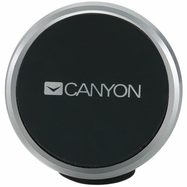 Canyon CH-4 Car Holder for Smartphones,magnetic suction function ,with 2 plates(rectangle/circle), black ,40*35*50mm 0.033kg