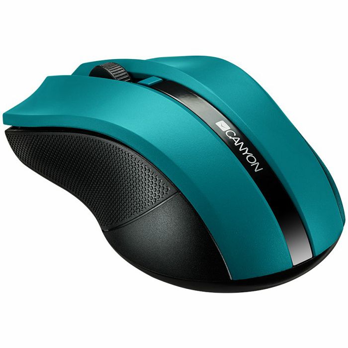 2.4Ghz wireless Optical  Mouse with 4 buttons, DPI 800/1200/1600, green