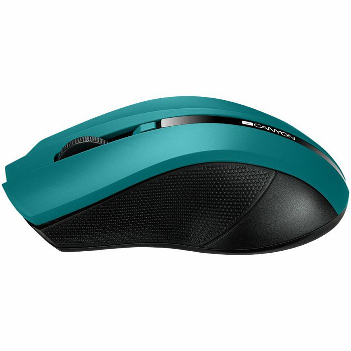 2.4Ghz wireless Optical  Mouse with 4 buttons, DPI 800/1200/1600, green
