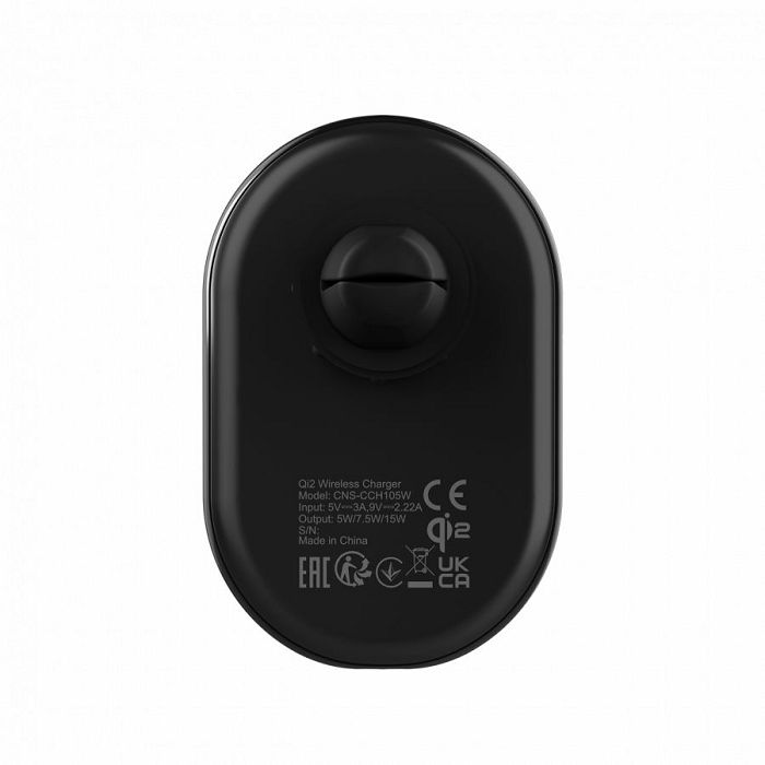 CANYON car charger OnGrip 105 15W Qi2 Wireless Black