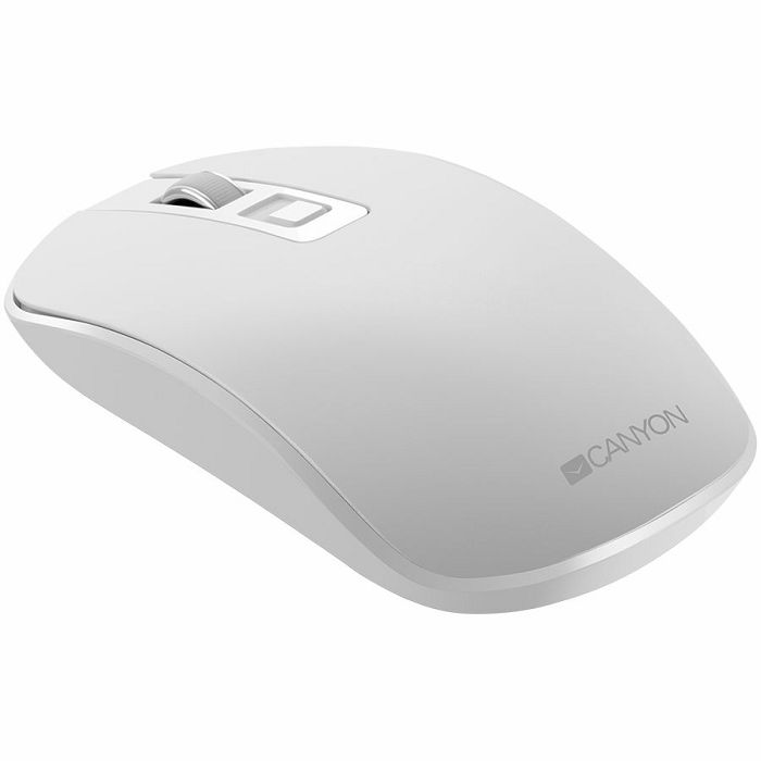 2.4GHz Wireless Rechargeable Mouse with Pixart sensor, 4keys, Silent switch for right/left keys,DPI: 800/1200/1600, Max. usage 50 hours for one time full charged, 300mAh Li-poly battery, Pearl-White, 