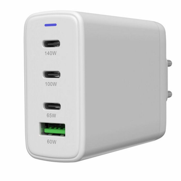 CANYON charger CU140ACC GaN 150W 3xPD 1xQC EU White