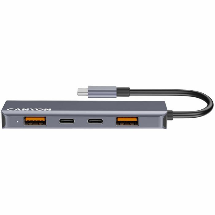 CANYON hub DS-18 5in1 USB-C Grey