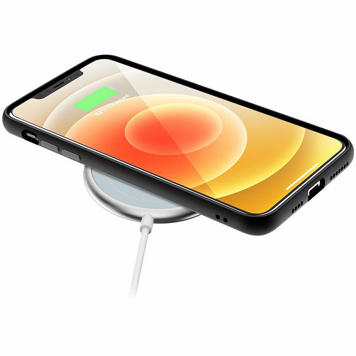 CANYON WS-100 Wireless charger, Input 9V/2A, 9V/2.7A, 12V/2A, Output 15W/10W/7.5W/5W, Type c cable length 1.5m, Acrylic surface+Aluminium alloy edge, 59*59*7mm, 0.06Kg, Silver