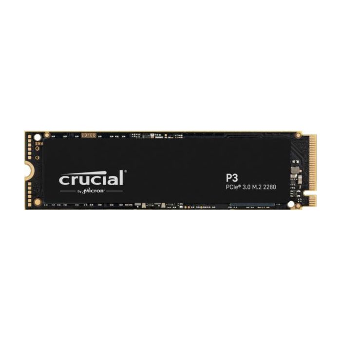 Crucial 500 GB M.2 SSD, P3 Plus 3D-NAND NVMe Gen. 4x4