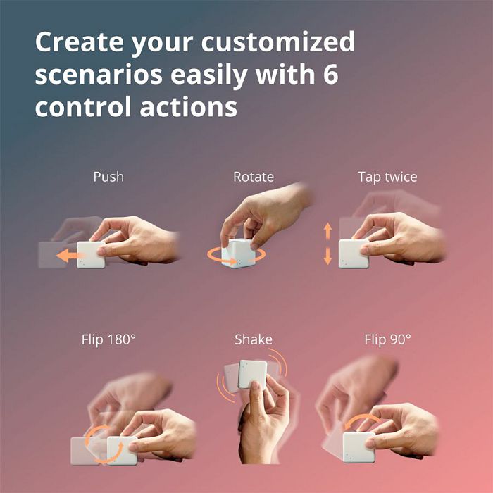 Aqara Cube Controller: Model No: CTP-R01; SKU: AR020GLW01