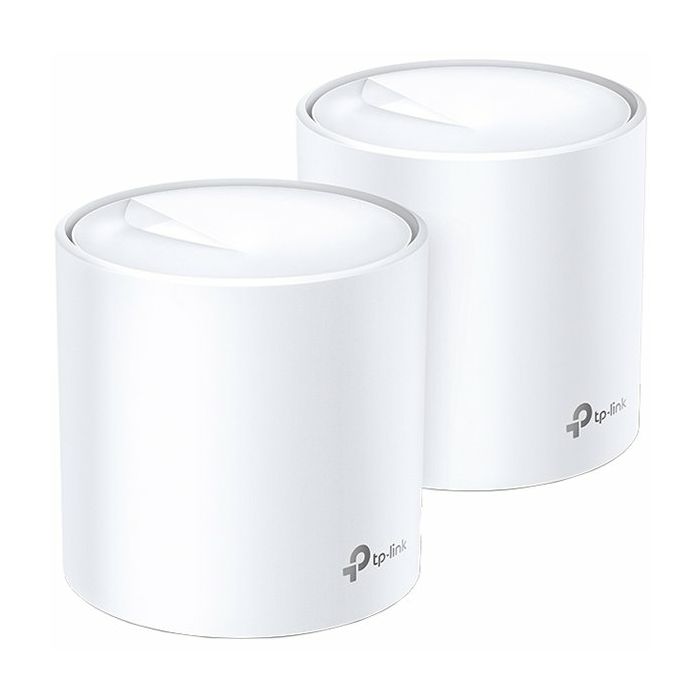 AX3000 Whole Home Mesh Wi-Fi System, Wi-Fi 6, 2402Mbps (4 streams) at 5GHz and 574Mbps (2 streams) at 2.4GHz, 2 Gigabit ports of each unit, support OFDMA, MU-MIMO, 802.11k/v/r seamless roaming, suppor