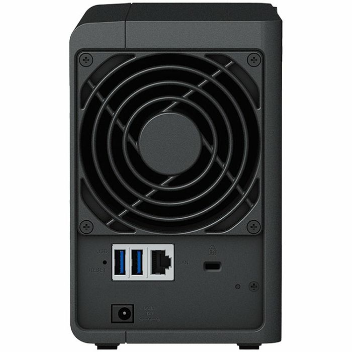Synology DiskStation DS223, Tower, 2-bays 3.5 SATA HDD/SSD, CPU 4-core 1.7 GHz, 2 GB DDR4 non-ECC, RJ-45 1GbE LAN Port, 3 x USB 3.2 Gen 1 Port, 1.28 kg, 2y