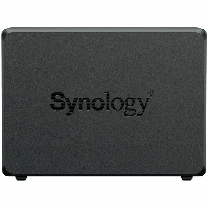 Synology DS725+, Tower, 2-Bays 3.5 SATA HDD/SSD, 2 x M.2 2280 NVMe SSD, CPU AMD Ryzen R1600 dual-core (4-thread), max. boost up to 3.1 GHz, 4 GB DDR4 ECC SODIMM, 1 x 2.5 GbE, 1 x 1GbE, 1 x USB 3.2, 