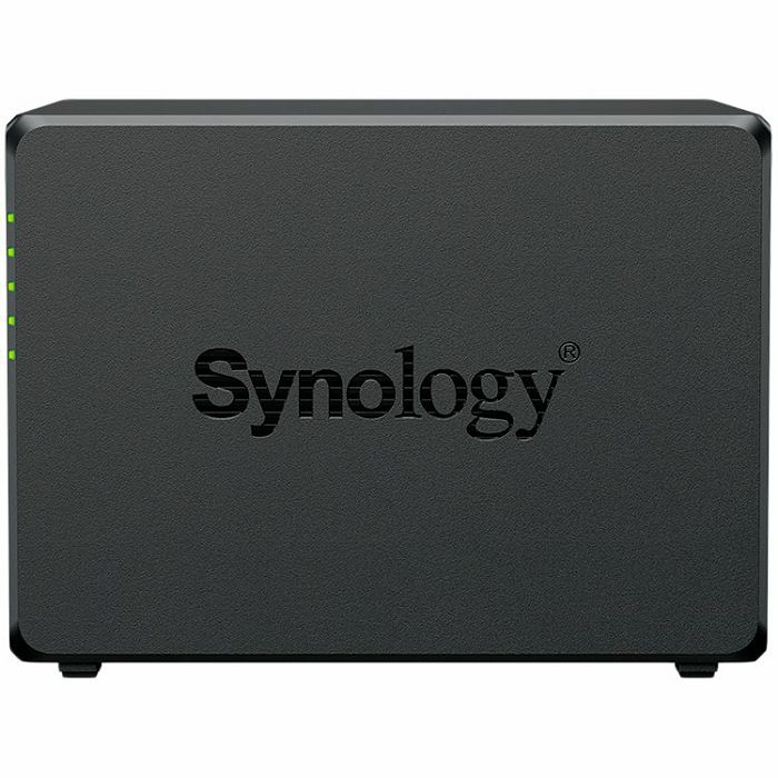 Synology DiskStation DS925+ Tower, 4-Bays 3.5 SATA HDD/SSD, 2 x M.2 2280 NVMe SSD slot, CPU AMD Ryzen V1500B 4-core 2.2 GHz, 4 GB DDR4 ECC SODIMM, 2x RJ-45 2.5 GbE LAN Port; 2x USB 3.2; 1 xUSB Type-