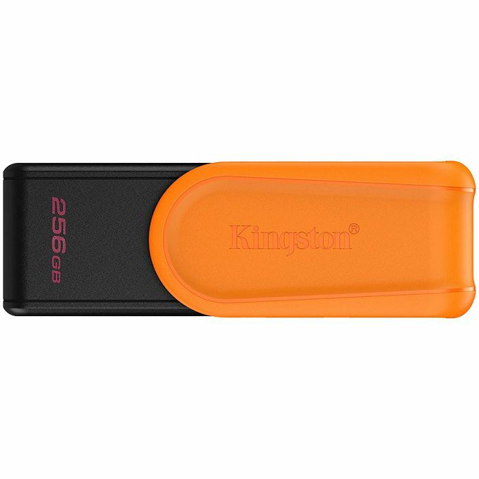 Kingston  256GB Portable USB 3.2 Gen 1 DataTraveler Exodia S (Black/Orange)