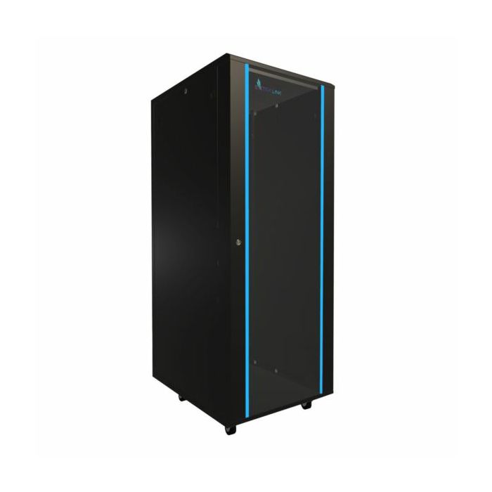 Extralink Floor Cabinet 32U, 600x800, Black