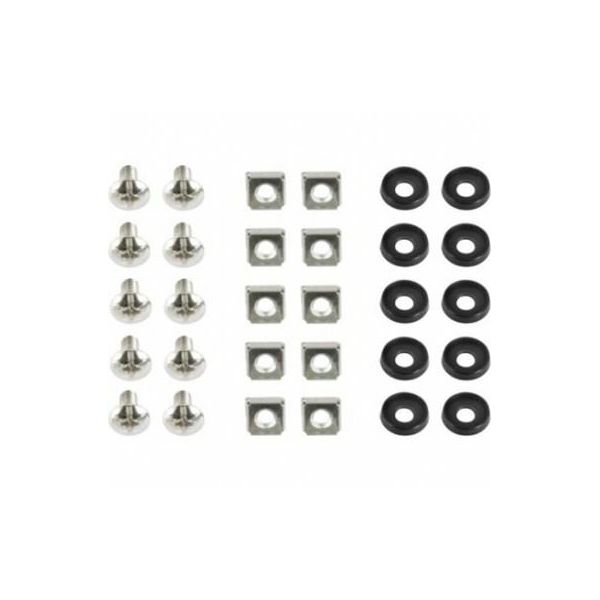 Gembird 19'' rack mounting set (bolt, nut, washer), 10 pcs set