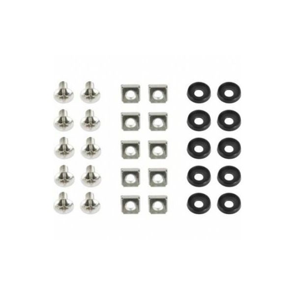 Gembird 19'' rack mounting set (bolt, nut, washer), 50 pcs set