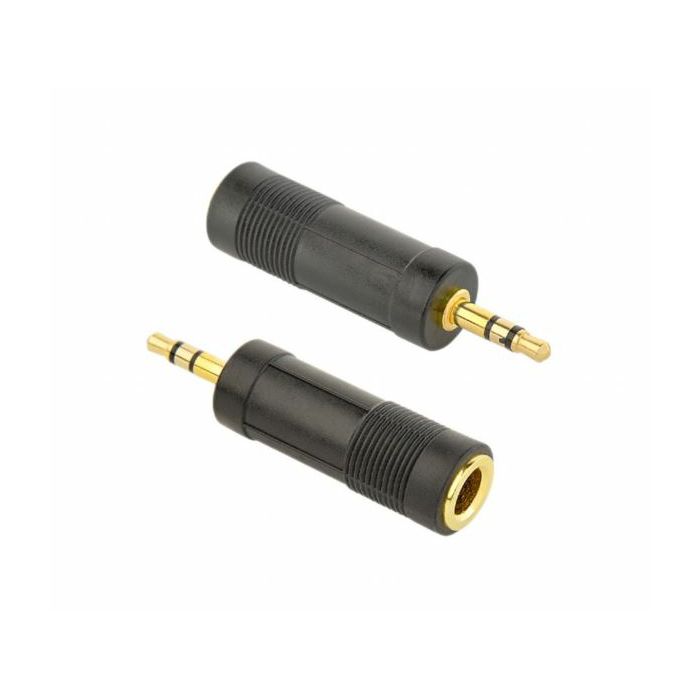 Gembird 6.35 mm female to 3.5 mm male audio adapter