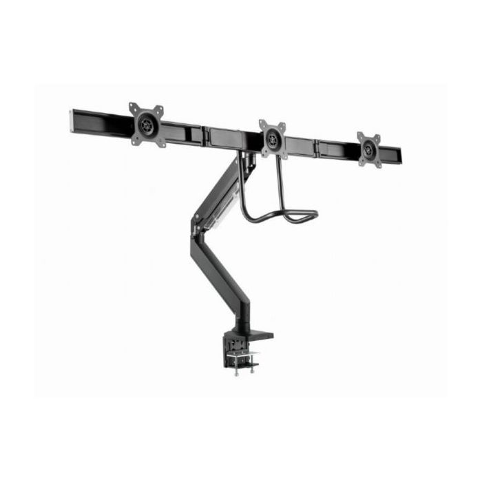 Gembird Desk mounted adjustable monitor arm for 3 monitors